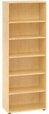 HAMMERBACHER Regal Regal 6OH 80x40x215,6cm Ahorn