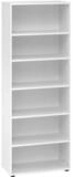 HAMMERBACHER Regal Regal 6OH 80x40x215,6cm Wei&szlig;