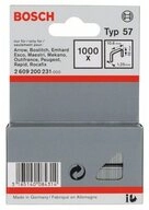 BOSCH Heftklammer Bosch Flachdrahtklammer Typ 57, 10,6 x 1,25 x 10 mm...