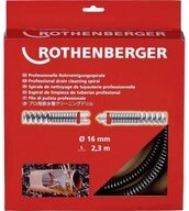 Rothenberger Rohrreinigungsspirale Rothenberger Rohrreinigungsspirale SMK 16 mm...