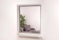 hecht international Insektenschutz-Fensterrahmen EASY, wei&szlig;/anthrazit, BxH: 130x150