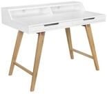 Wohnling Schreibtisch Moderner Schreibtisch im skandinavischen Retro Look 110 x 60 cm