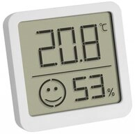 TFA Dostmann Thermo-Hygrometer mit Komfortzone 30.5053.02 Wetterstation