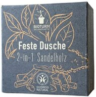 Bioturm Feste Duschseife Festes Dusche - 2-in-1 Sandelholz 100g
