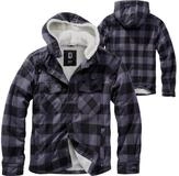 Brandit Kurzjacke Lumber Jacket Hooded schwarz S