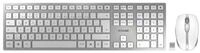Cherry DW 9100 Slim, Deutsches Layout, QWERTZ Tastatur, kabellose JD-9100DE-1