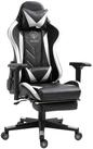 TRISENS Gaming-Stuhl Leo Gaming Stuhl mit Fu&szlig;st&uuml;tze und 4D-Armlehnen chair