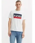 Levi's&reg; T-Shirt mit gro&szlig;em Logoprint wei&szlig; L (52/54)