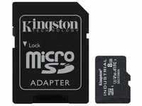 Kingston INDUSTRIAL microSD 8GB + SD Adapter Speicherkarte (8 GB GB, UHS-I...