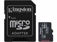 Kingston INDUSTRIAL microSD 64GB + SD Adapter Speicherkarte (64 GB, UHS-I Class...