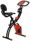 HOMCOM Heimtrainer X-Bike 2-in-1 klappbarer Hometrainer (Magnetwiderstand, 1-tlg.,