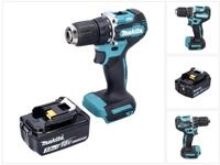 Makita Akku-Schrauber DDF 487 F1 Akku Bohrschrauber 18 V 40 Nm Brushless + 1x...