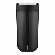 Stelton Coffee-to-go-Becher To Go Click black 400 ml, Stahl