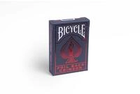 Cartamundi Spiel Bicycle Kartendeck - Foil Back Crimson Red, Kartenspiel,...