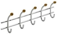 Hettich Garderobenleiste Hettich Garderobenleiste 5 Haken 43,0 x 13,5 x 6,5