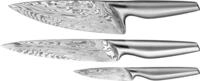 WMF Messer-Set Chef`s Edition Damasteel&reg; Messer-Set, 3-teilig