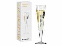 Ritzenhoff Champagnerglas Goldnacht 205 ml Kristall, Kristalloptik Gold