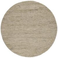 THEKO Wollteppich Taza Royal, handgekn&uuml;pft, rund, H&ouml;he: 28 mm, echter Berber
