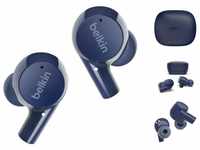 Belkin Belkin Bluetooth Kopfhörer mit Mikrofon AUC004BTBL Blau IPX5 Kopfhörer