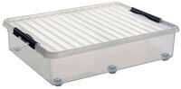 Sunware Archivcontainer Aufbewahrungsbox 60,0 l transparent 50,0 x 80,0 x 20,0...