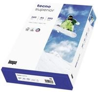 Inapa tecno Druckerpapier Superior, Format DIN A4, 160 g/m&sup2;, 168 CIE, 250 Blatt