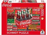Schmidt Spiele Puzzle Klassiker, Puzzle Coca Cola, 1000 Puzzleteile, Made in...