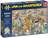 Jan van Haasteren Puzzle Jan van Haasteren Kuriosit&auml;tenkabinett 3000 Teile...