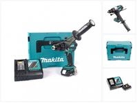 Makita Schlagbohrmaschine DHP 458 RA1J Akku Schlagbohrschrauber 18 V 91 Nm + 1x...