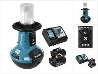 Makita Baustrahler DML 810 RT Akku LED Fl&auml;chenlicht 18 / 36 V (2 x 18 V) 5500 lm
