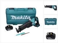 Makita Akku-Recipros&auml;ge DJR 187 T1K 18 V Brushless + 1x Akku 5,0 Ah + Koffer -...