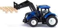 Siku Spielzeug-Auto siku 1544 New Holland Traktor mit Palettengabel -...