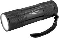 ANSMANN AG LED Taschenlampe Action COB LED Mini Taschenlampe, Aluminium, IPX3