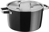 WMF Fleischtopf Fusiontec Aromatic Kochtopf, 24 cm, Black, Fusiontec (24 cm (Volumen