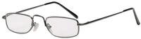 Hama Lesebrille Lesehilfe +2,5 dpt, Metall & Twinflex-B&uuml;gel, leicht und bequem