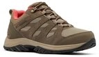 Columbia REDMOND III WATERPROOF Pebble, Red Coral Wanderschuh