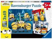 Ravensburger Puzzle RAVENSBURGER Puzzle Mimons 2: Der B&ouml;sewicht kommt 3x49...