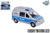 Kids Globe Spielwelt Kids Globe Polizeiauto Die Cast mit Licht & Sound, R&uuml;ckzugmotor
