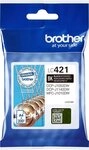Brother LC-421BK Tintenpatrone (1-tlg., Original Druckerpatrone, schwarz)