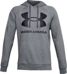 Under Armour&reg; Sweatshirt UA RIVAL FLEECE BIG LOGO HD 012 PITCH GRAY LIGHT...
