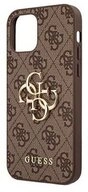 Guess Handyh&uuml;lle GUESS Hard Cover 4G Braun f&uuml;r iPhone 12 / 12 Pro Apple iPhone 12 /