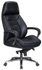 Amstyle Schreibtischstuhl B&uuml;rostuhl Chefsessel Echtleder Schwarz Ergonomisch XXL