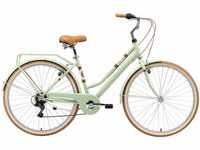 Bikestar Cityrad, 7 Gang Shimano RD-TY21 Schaltwerk, Kettenschaltung, für Damen,