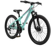 Bikestar Mountainbike 24 Zoll Aluminium Kinderfahrrad, 8 - 13 Jahre, M&auml;dchen,