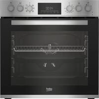 BEKO Elektro-Herd-Set Einbauherd-Set BBUM12322X, mit 2-fach-Teleskopauszug,