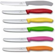 Victorinox Tafelmesser Tafelmesser Set &ndash; Swiss Classic, 6-teilig, bunter Mix