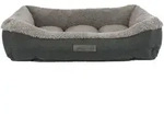 TRIXIE Hundebett Vital Bett Bendson - dunkelgrau/hellgrau - 90 &times; 60 cm grau...