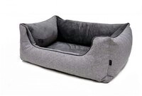 Ollesch Tierbett Lebon Hundebett Louis PLUS - Silver Gr&ouml;&szlig;e: 80 x 60 cm