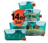 GOURMETmaxx Frischhaltedose Vorratsdose Lunchbox klick-it auslaufsicher,...