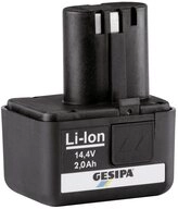 GESIPA Gesipa 1666440 Werkzeug-Akku 14.4 V 2 Ah Akku