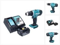 Makita Akku-Schrauber DDF 453 RG1 Akku Bohrschrauber 18 V 42 Nm + 1x Akku 6,0...